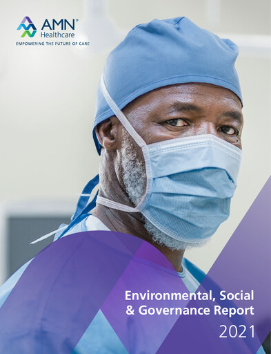 Vorschaubild AMN Healthcare Services ESG-Bericht 2021