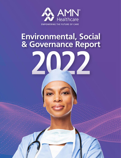 Vorschaubild AMN Healthcare Services ESG-Bericht 2022