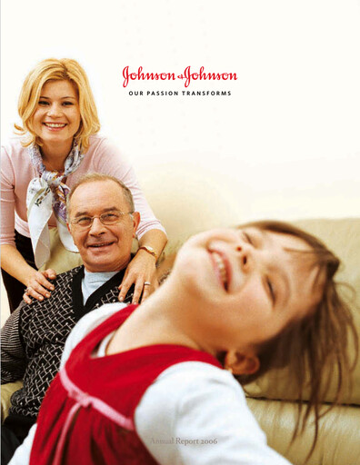Thumbnail Johnson & Johnson Annual Report 2006