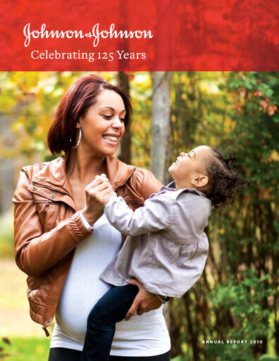 Thumbnail Johnson & Johnson Annual Report 2010