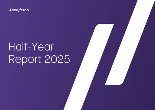 Miniature Accelleron Industries Rapport semestriel 2025-h1