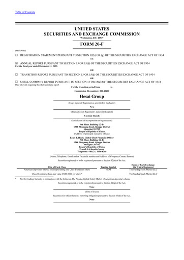 Thumbnail Hesai Group Annual Report 2022