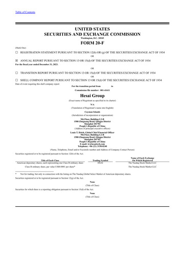 Thumbnail Hesai Group Annual Report 2023