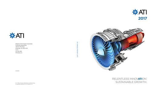 Thumbnail ATI Inc.
 Annual Report 2017
