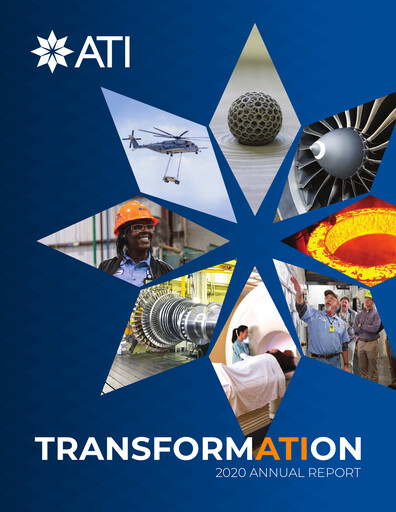 Thumbnail ATI Inc.
 Annual Report 2020