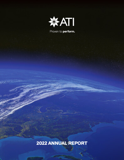 Thumbnail ATI Inc.
 Annual Report 2022