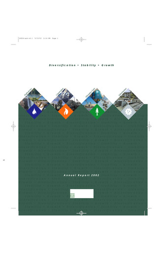 Thumbnail Algonquin Power & Utilities Annual Report 2002