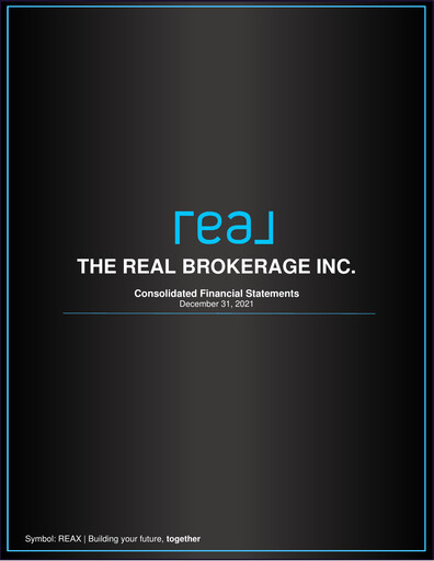 Thumbnail The Real Brokerage Financial Statement 2021