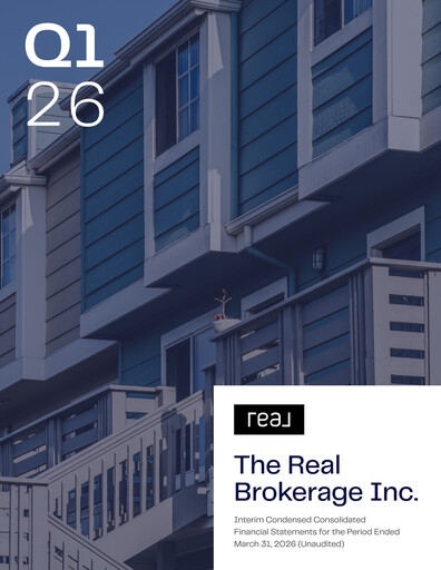 Thumbnail Real Brokerage Inc. Quarterly Report 2026-q1