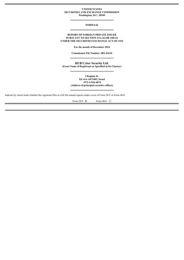 Thumbnail HUB Cyber Security Half-year Report 2024-h1