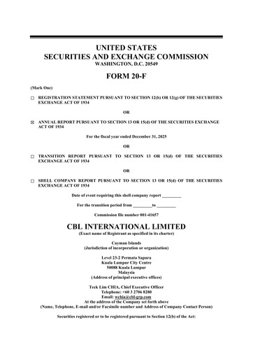 Thumbnail CBL International Annual Report 2025
