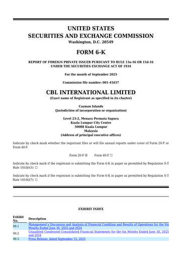 Thumbnail CBL International Half-year Report 2025-h1