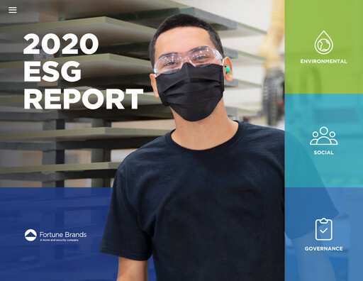 Vorschaubild Fortune Brands Innovations ESG-Bericht 2020