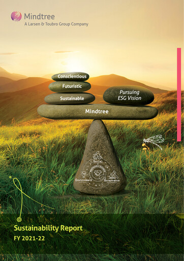 Vorschaubild LTIMindtree Nachhaltigkeitsbericht 2021-2022