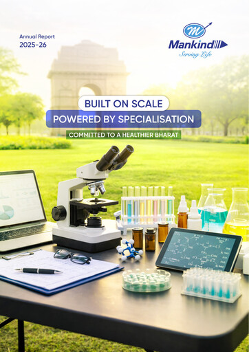 Thumbnail Mankind Pharma Annual Report 2025-2026