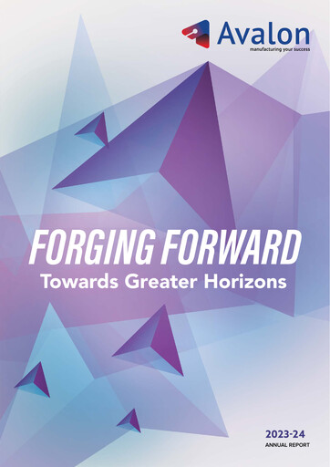 Thumbnail Avalon Technologies Annual Report 2023-2024