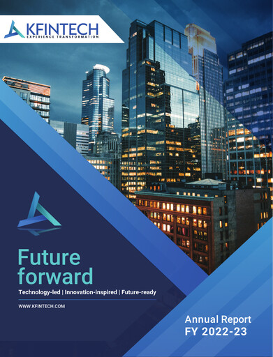 Thumbnail KFin Technologies Annual Report 2022-2023