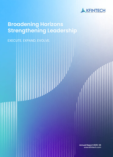 Miniature KFin Technologies Rapport annuel 2025-2026