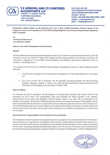 Thumbnail Lux Industries Quarterly Report 2025-q4