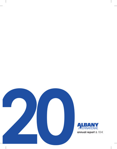 Vorschaubild Albany International
 Jahresbericht 2020