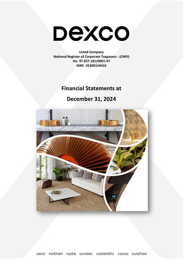 Miniature Dexco Bilan financier 2024