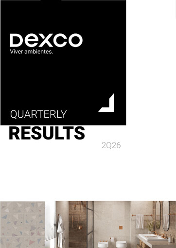 Vorschaubild Dexco Quartalsbericht 2026-q2