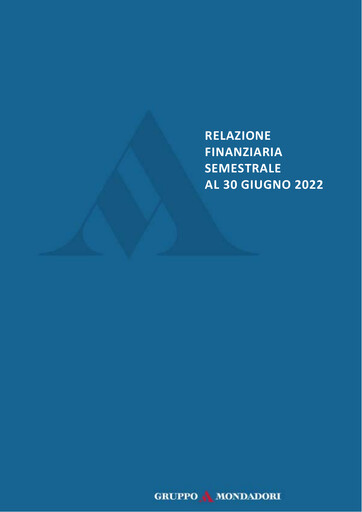 Thumbnail Arnoldo Mondadori Editore Half-year Report 2022-h1