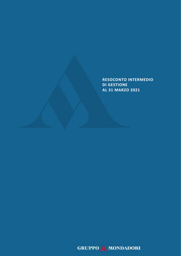 Thumbnail Arnoldo Mondadori Editore Quarterly Report 2021-q1