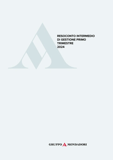Thumbnail Arnoldo Mondadori Editore Quarterly Report 2024-q1