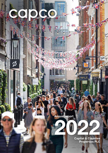 Thumbnail Shaftesbury Capital Annual Report 2022