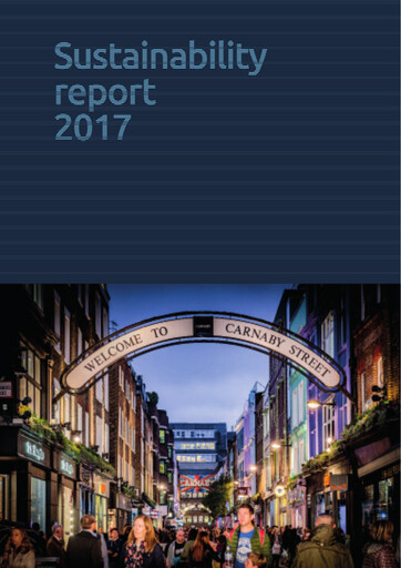 Thumbnail Shaftesbury Capital Sustainability Report 2017