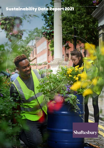 Thumbnail Shaftesbury Capital Sustainability Report 2021