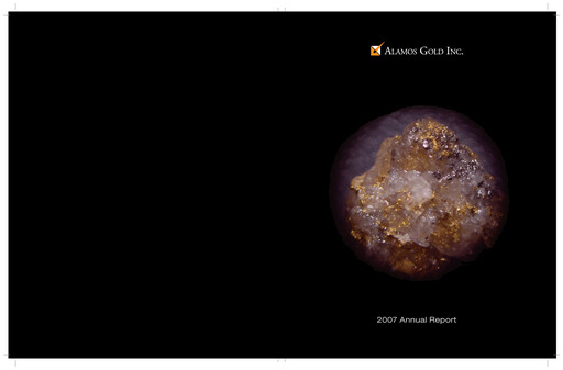 Thumbnail Alamos Gold Annual Report 2007