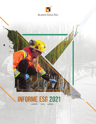 Miniature Alamos Gold Rapport ESG 2021