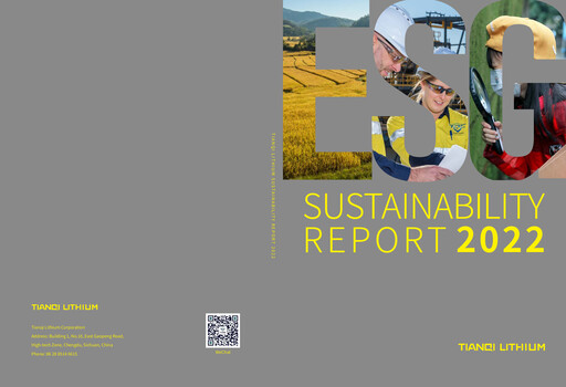 Thumbnail Tianqi Lithium Sustainability Report 2022