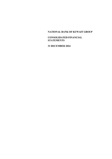 Thumbnail National Bank of Kuwait Financial Statement 2024
