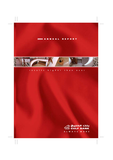 Miniature Gulf Bank Rapport annuel 2004