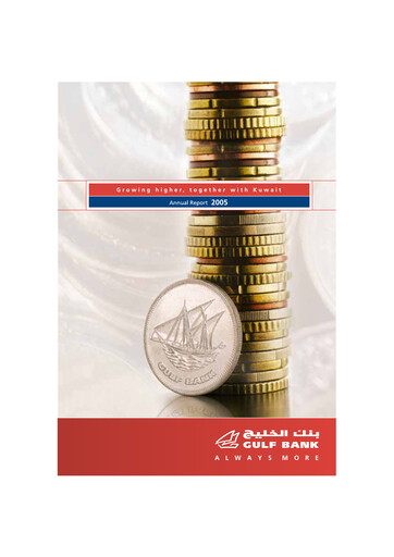 Miniature Gulf Bank Rapport annuel 2005
