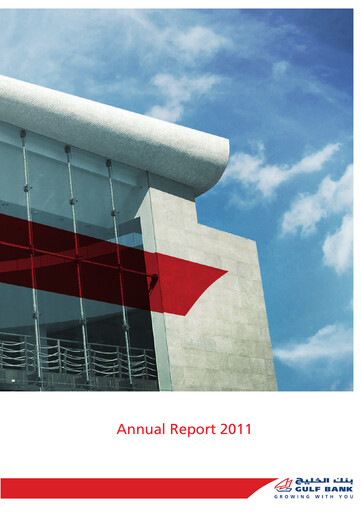 Miniature Gulf Bank Rapport annuel 2011
