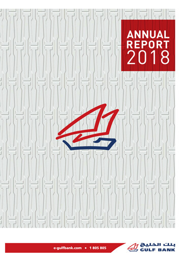 Miniature Gulf Bank Rapport annuel 2018