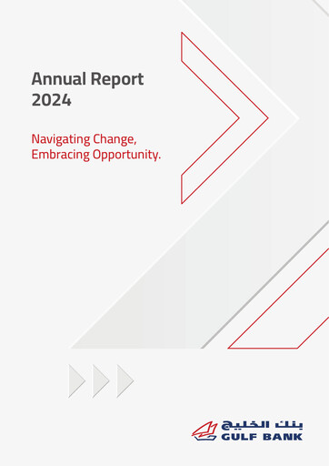 Miniature Gulf Bank Rapport annuel 2024