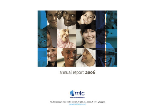 Thumbnail Zain (Mobile Telecommunications Company) Annual Report 2006