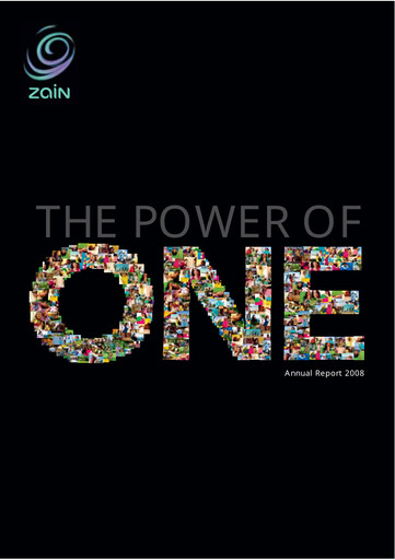 Thumbnail Zain (Mobile Telecommunications Company) Annual Report 2008