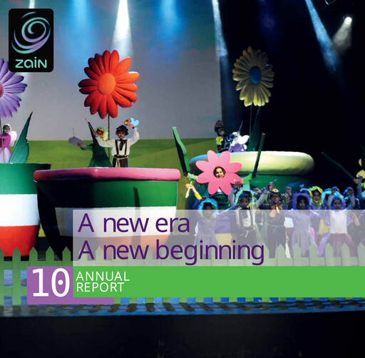 Thumbnail Zain (Mobile Telecommunications Company) Annual Report 2010