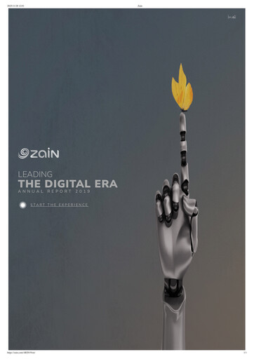 Thumbnail Zain (Mobile Telecommunications Company) Annual Report 2019