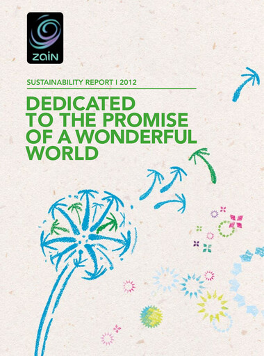Thumbnail Zain (Mobile Telecommunications Company) Sustainability Report 2012
