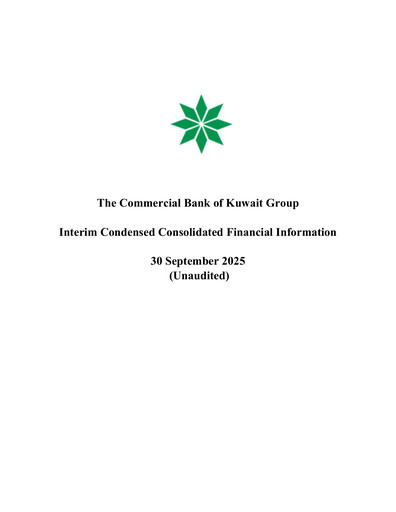 Thumbnail Commercial Bank of Kuwait Quarterly Report 2025-q3