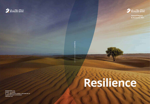 Miniature Burgan Bank Rapport annuel 2021
