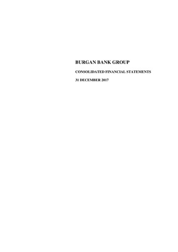 Miniature Burgan Bank Bilan financier 2017