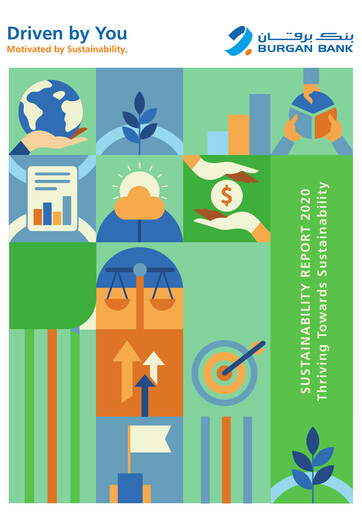Miniature Burgan Bank Rapport de durabilité 2020
